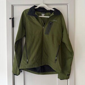 Columbia Titanium Jacket Men's Small Green Omni-Shield Water Resistant